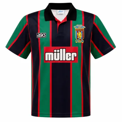 Presentation image of Aston Villa 1994/95 Asics Away Shirt (Muller) - Men's Medium