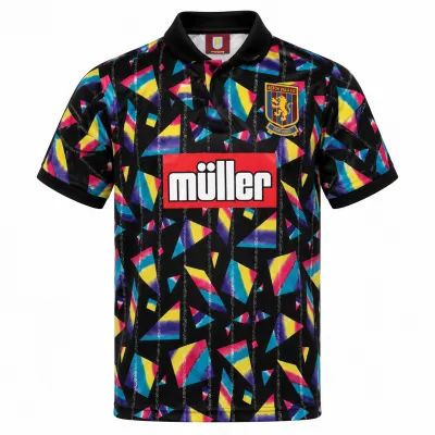 Presentation image of Aston Villa 1993/94 Score Draw GK 1 Goalkeeper Shirt - Men's Medium