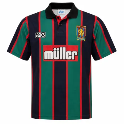 Presentation image of Aston Villa 1993-95 Asics Away Shirt (Muller) - Men's Medium