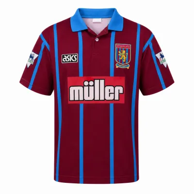Presentation image of Aston Villa 1993-95 Asics Home Shirt (Muller)