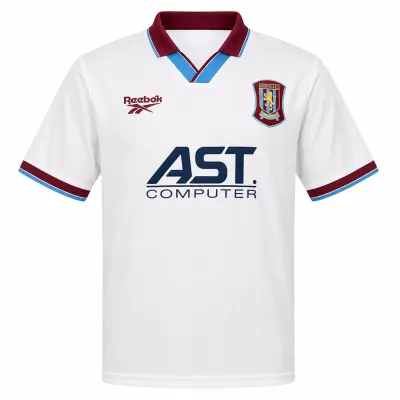 Presentation image of Aston Villa 1996-98 Reebok Away / 3rd Shirt (AST Computers) - Men's Medium