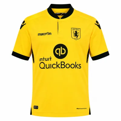 Presentation image of Aston Villa 2015/16 Macron Away Shirt (QuickBooks) - Men's Medium