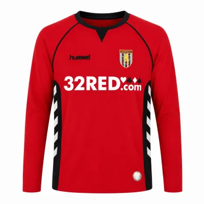 Presentation image of Aston Villa 2006/07 Hummel GK 3 Goalkeeper Shirt (32Red) - Junior Medium