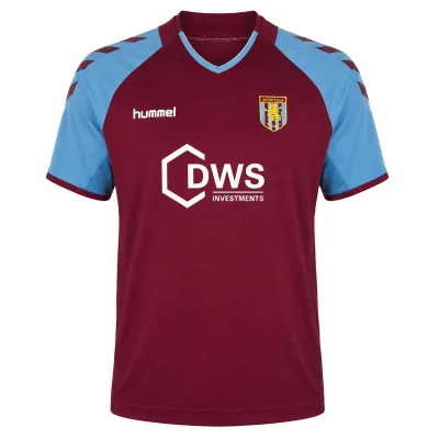 Presentation image of Aston Villa 2004/05 Hummel Home Shirt (DWS Investments) - Men's Large