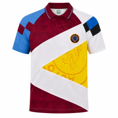 Presentation image of Aston Villa 1991-93 Score Draw Home / Away / 3rd Shirt - Men's Medium