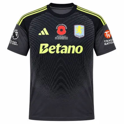 Presentation image of Aston Villa 2025/26 Adidas GK 1 Goalkeeper Shirt (Betano) - Men's Large