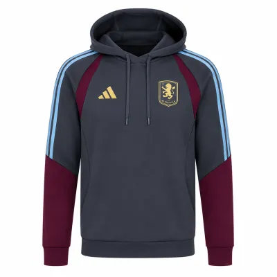 Presentation image of Aston Villa 2026/27 Adidas Travel Hoodie - Men's Medium