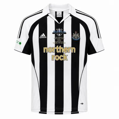 Presentation image of Newcastle United 2006/07 Adidas Home Shirt (Northern Rock) - Men's XXL