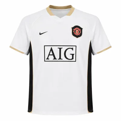 Presentation image of Manchester United 2006/07 Nike Away Shirt (AIG) - Men's XL