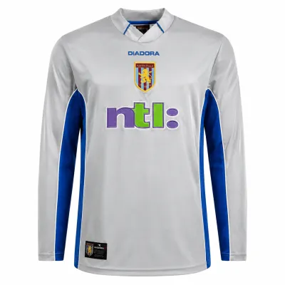 Presentation image of Aston Villa 2000/01 Diadora GK 2 Goalkeeper Shirt (NTL) - Men's XS
