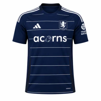 Presentation image of Aston Villa 2024/25 Adidas 3rd Shirt (Acorns) - Men's Medium