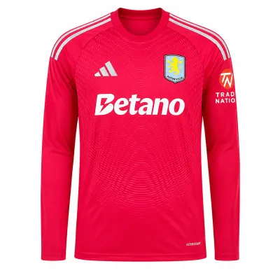 Presentation image of Aston Villa 2025/26 Adidas GK 3 Goalkeeper Shirt (Betano) - Men's Medium