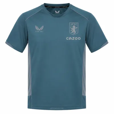 Presentation image of Aston Villa 2022/23 Castore Travel 3 Shirt (Cazoo) - Men's Medium