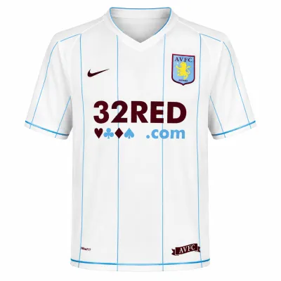 Presentation image of Aston Villa 2007/08 Nike Away Shirt (32Red) - Men's Large