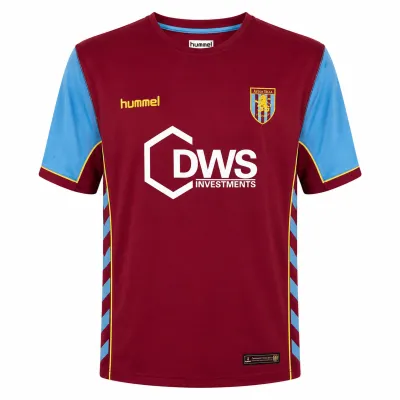 Presentation image of Aston Villa 2005/06 Hummel Home Shirt (DWS Investments) - Men's Large