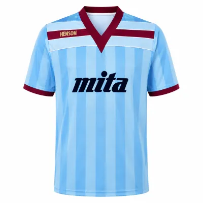 Presentation image of Aston Villa 1985-87 Henson 3rd / Special Edition Shirt (Mita Copiers) - Men's Medium