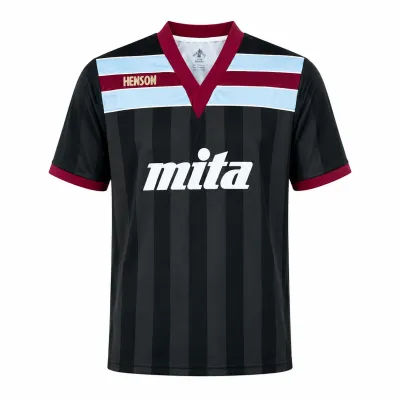 Presentation image of Aston Villa 1985-87 Henson 3rd / Special Edition Shirt (Mita Copiers) - Men's Medium