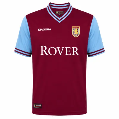 Presentation image of Aston Villa 2002/03 Diadora Home Shirt (Rover) - Men's Medium