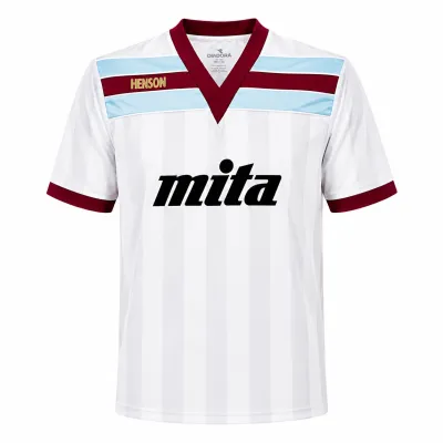 Presentation image of Aston Villa 1985-87 Henson 3rd / Special Edition Shirt (Mita Copiers) - Men's Medium