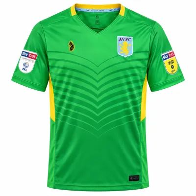 Presentation image of Aston Villa 2018/19 Luke 1977 Home Goalkeeper Shirt - Men's Medium