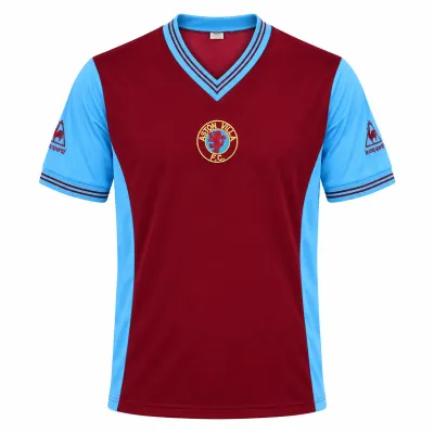 Presentation image of Aston Villa 1981/82 Le Coq Sportif Home Shirt - Men's Medium