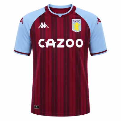 Presentation image of Aston Villa 2021/22 Kappa Home Shirt (Cazoo) - Men's Large