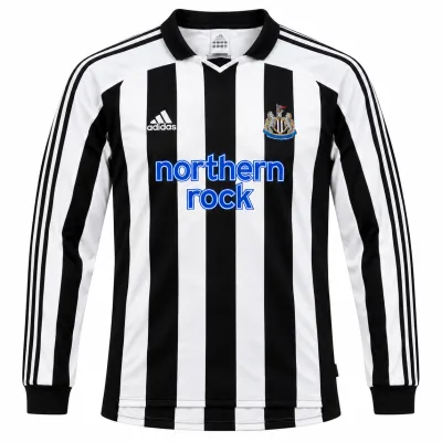 Presentation image of Newcastle United 2003-05 Adidas Home Shirt (Northern Rock) - Men's XXL