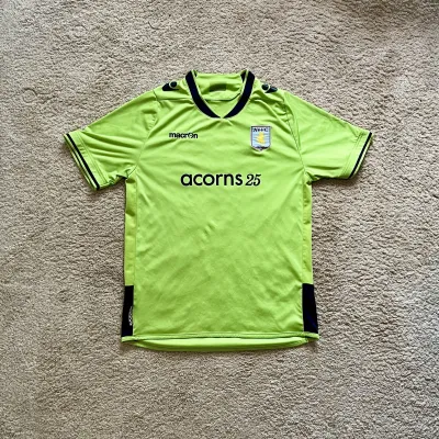 Front view of Aston Villa 2013/14 Macron 3rd Shirt (Acorns 25) - Junior XL