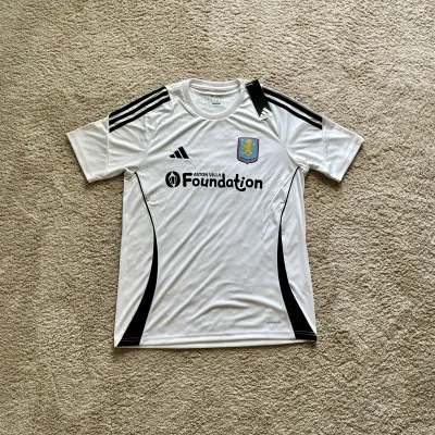 Front view of Aston Villa 2024/25 Adidas Special Edition Shirt (Aston Villa Foundation) - Men's Medium
