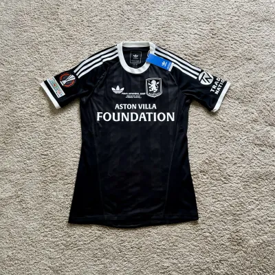 Front view of Aston Villa 2025/26 Adidas GK 4 Goalkeeper Shirt (Aston Villa Foundation) - Men's Medium