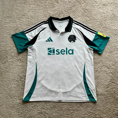 Front view of Newcastle United 2023/24 Adidas 3rd Shirt (Sela) - Men's XXL