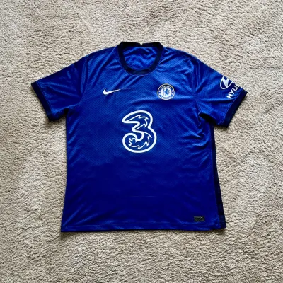 Front view of Chelsea 2020/21 Nike Home Shirt - Men's XL