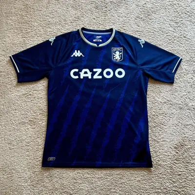 Front view of Aston Villa 2021/22 Kappa 3rd Shirt (Cazoo) - Men's XL